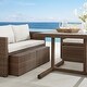 preview thumbnail 18 of 26, Corvus Martinka 7-piece Wicker Patio Dining Set