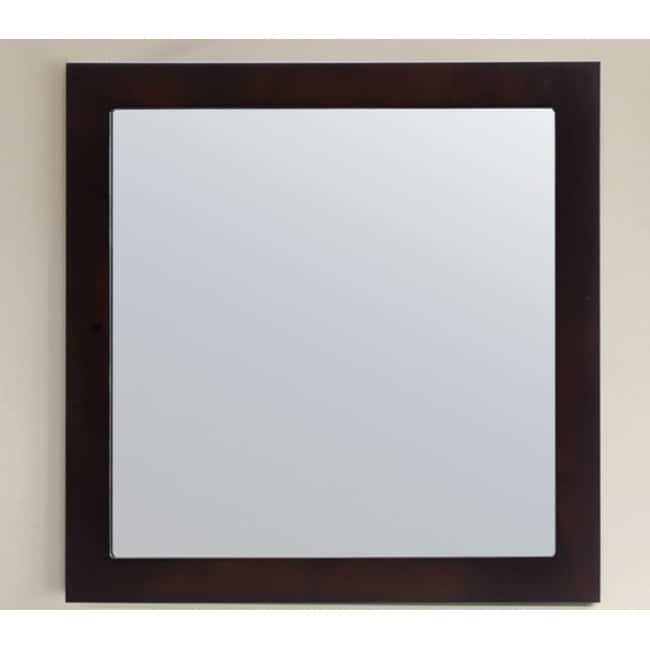 Miseno Orbita 30" x 30" Square Framed Mirror
