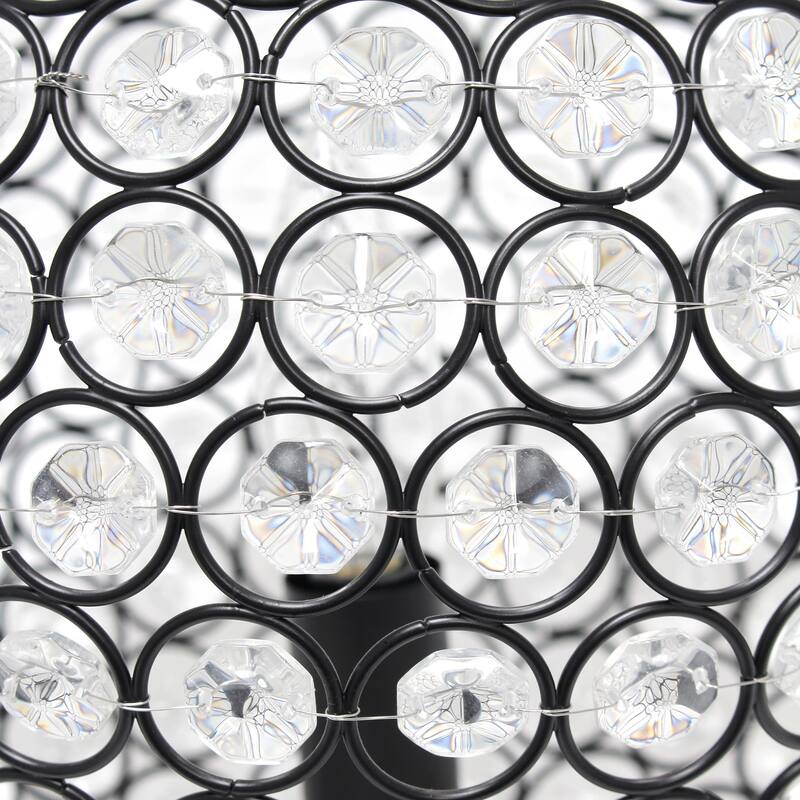 Crystal Ball Sequin Table Lamp