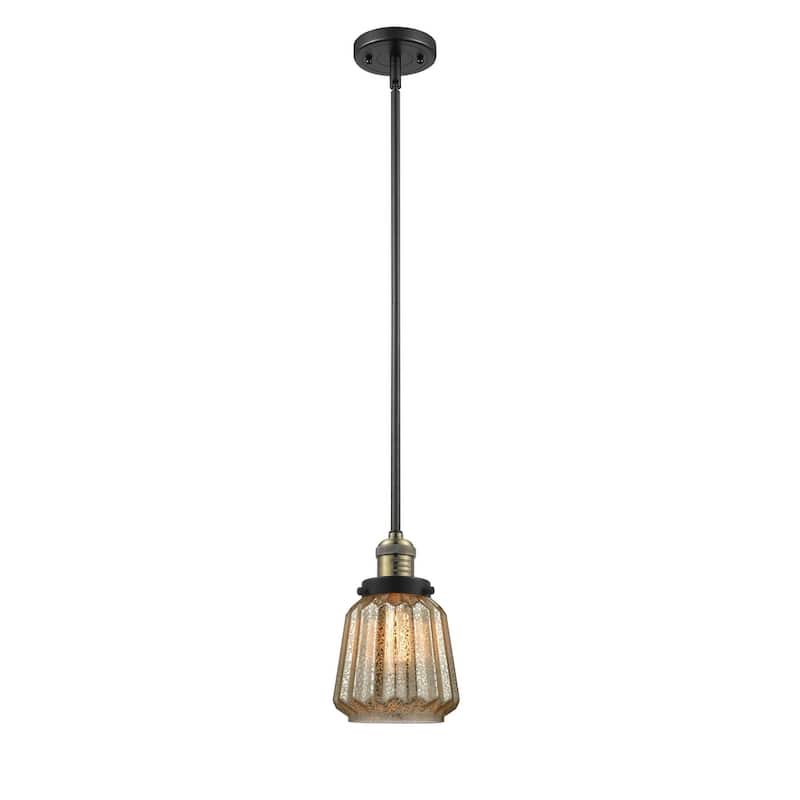 Innovations Lighting Chatham Single Light 6" Wide Mini Pendant with