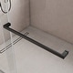 preview thumbnail 33 of 34, VS Series 68" - 72" W X 78" H Soft Closing Frameless Double Sliding Shower Doors With 3/8" Tempered Clear Glass