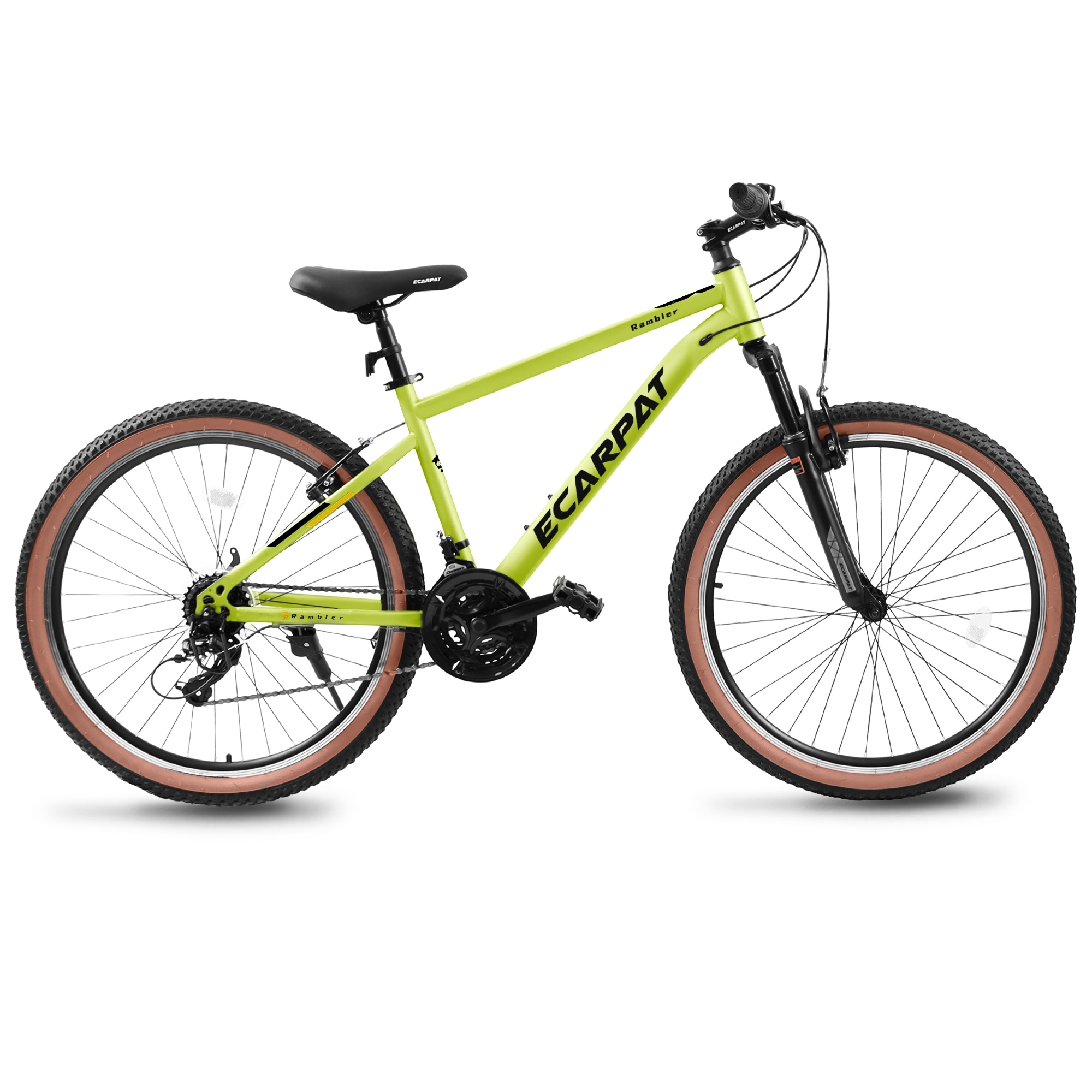 Mountain Bike 26 Inch Wheels, 21-Speed Mens Womens Trail Commuter