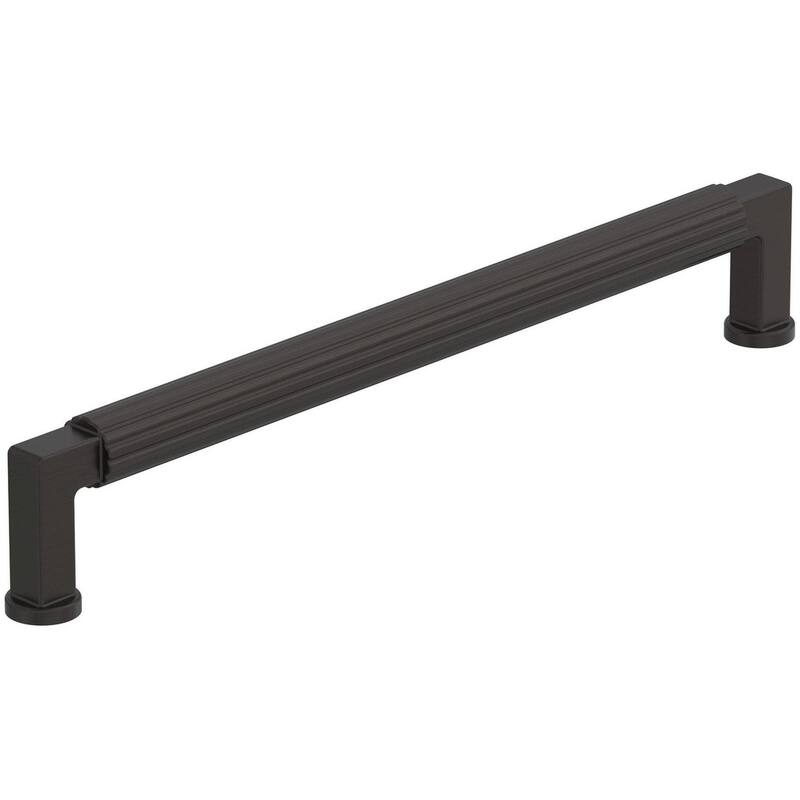 Amerock BP37646 Ballard 7-9/16" Center to Center Fluted Handle Cabinet - Oil Rubbed Bronze