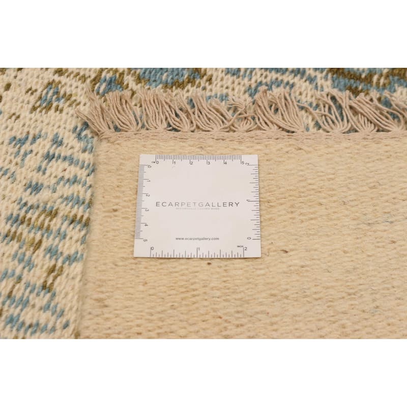 Ankara FW Cream Kilim 5'1" x 7'8" - 5'1 x 7'8