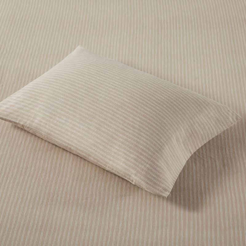 Madison Park Cozy Cotton Flannel Printed Sheet Set