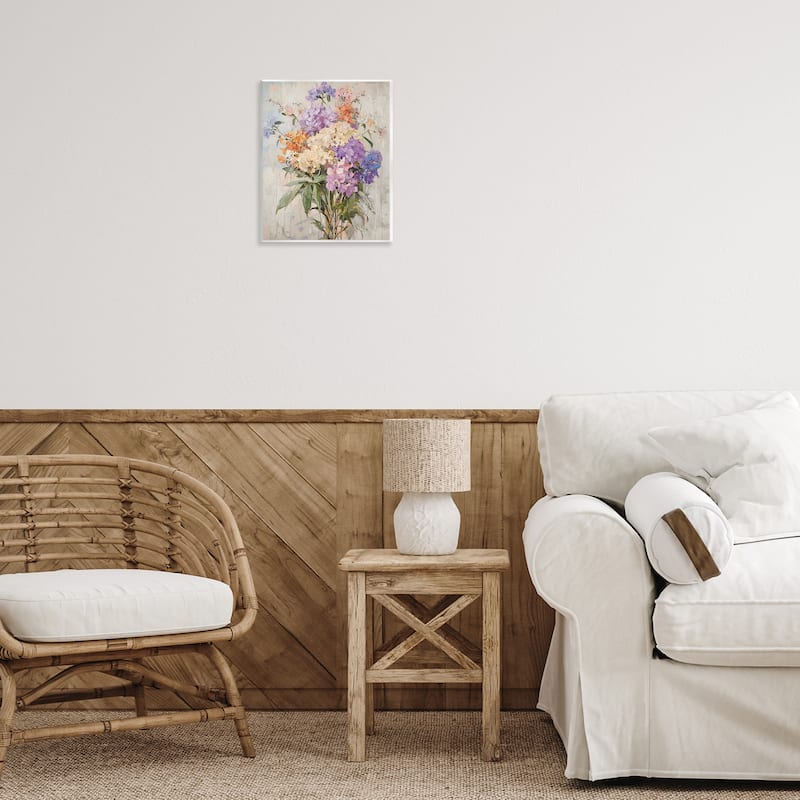 Stupell Abstract Hydrangea Clusters Wall Plaque Art Design By Franklyn Gregory
