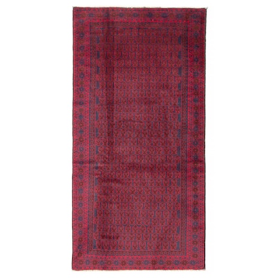 ECARPETGALLERY Hand-knotted Teimani Navy Wool Rug - 3'6 x 6'10