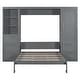 preview thumbnail 17 of 38, Queen Size Murphy Bed Wall Bed with Closet ,Drawers and Shelves
