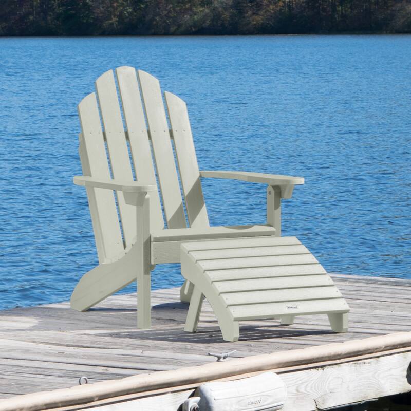 HIGHWOOD Outdoor Chair and Ottoman Set