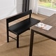 preview thumbnail 11 of 22, Entryway 40"L Solid Wood Dining Bench with Spindle Back