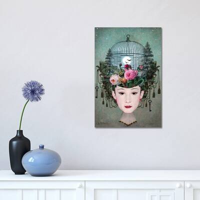 iCanvas "Moonlight Garden" by Catrin Welz-Stein Canvas Print