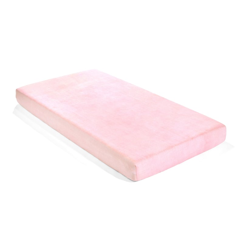 Lush Decor Baby Pixie Fox Geo Organic Cotton Fitted Crib Sheet, 2 Pack - 52"x 28" x 9"