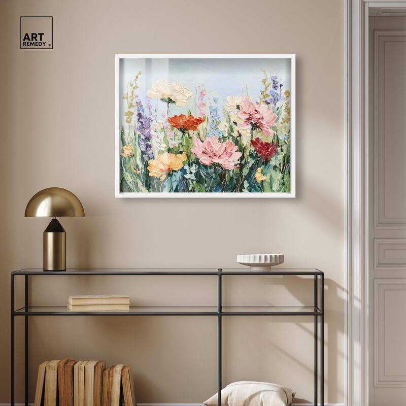 Summer Abundance III Shadowbox by Art Remedy
