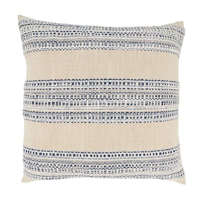 Classic Charm Striped Throw Pillow