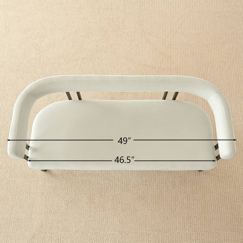 Velvet 48.5" Bench