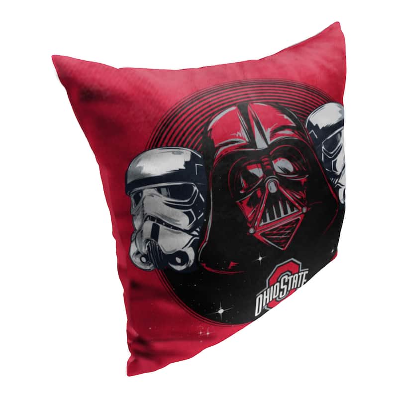 NCAA Star Wars Cobranding Recruit 18 Inch Throw Pillow