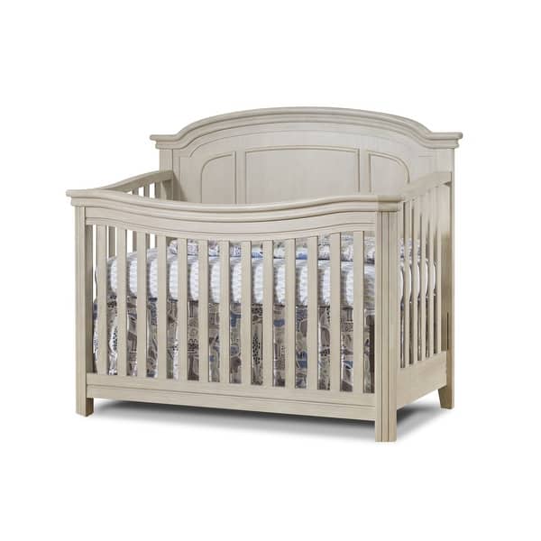 slide 2 of 10, Finley Elite Panel Crib Natural