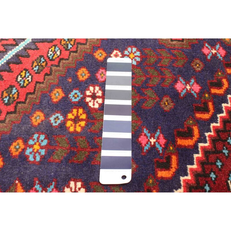 ECARPETGALLERY Hand-knotted Anadol Dark Navy Wool Rug - 4'2 x 6'3