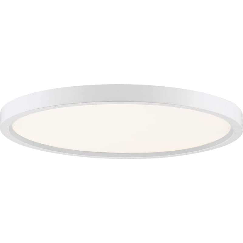 James Allan Randolph 15" Wide LED Flush Mount Ceiling Fixture - Fresco