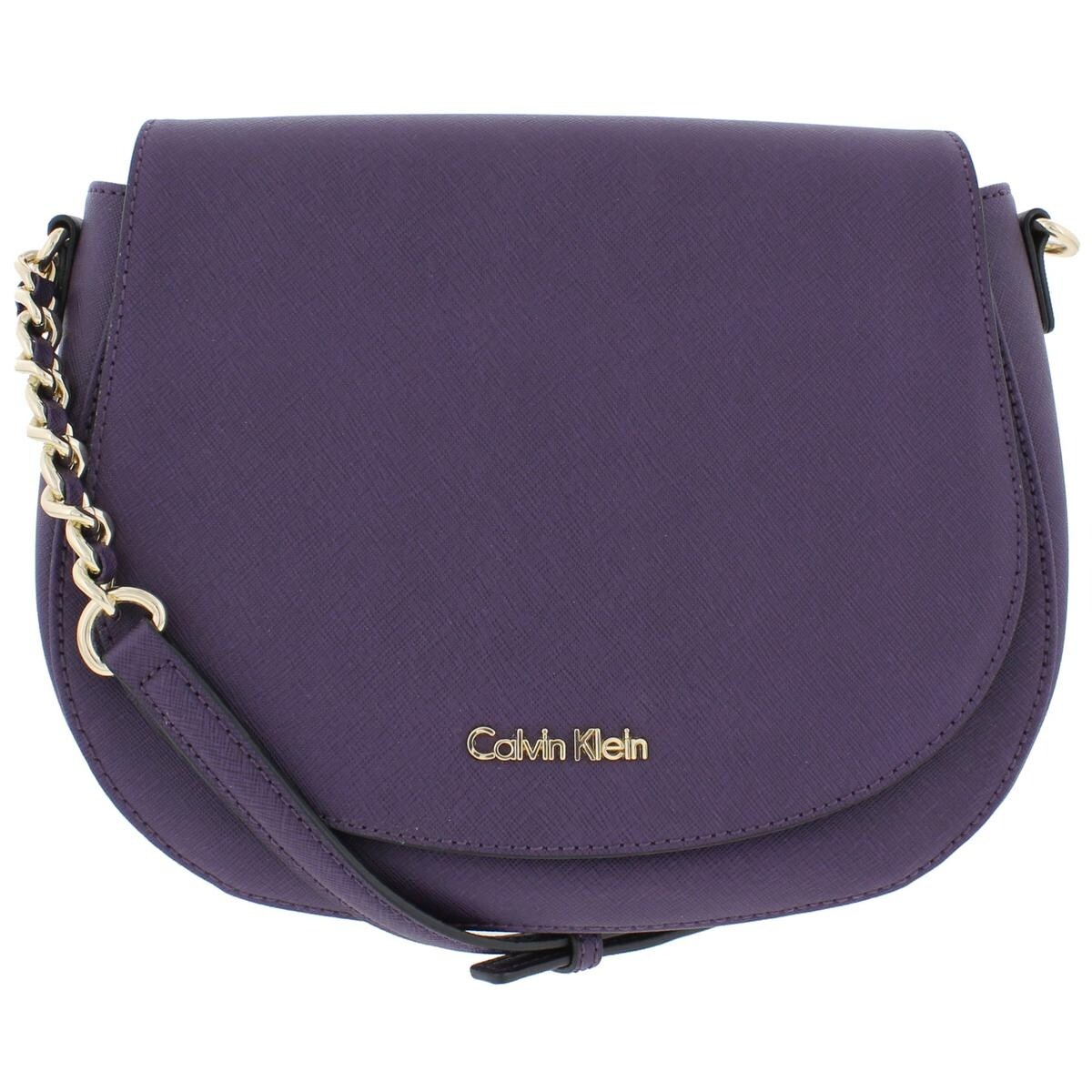 calvin klein medium saddle bag