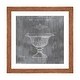 preview thumbnail 12 of 18, iCanvas "Urns & Ornaments I" by Oliver Jeffries Walnut - 16x16x1