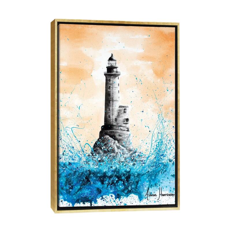 iCanvas "Light Hope" by Ashvin Harrison Framed - Gold - 40x26