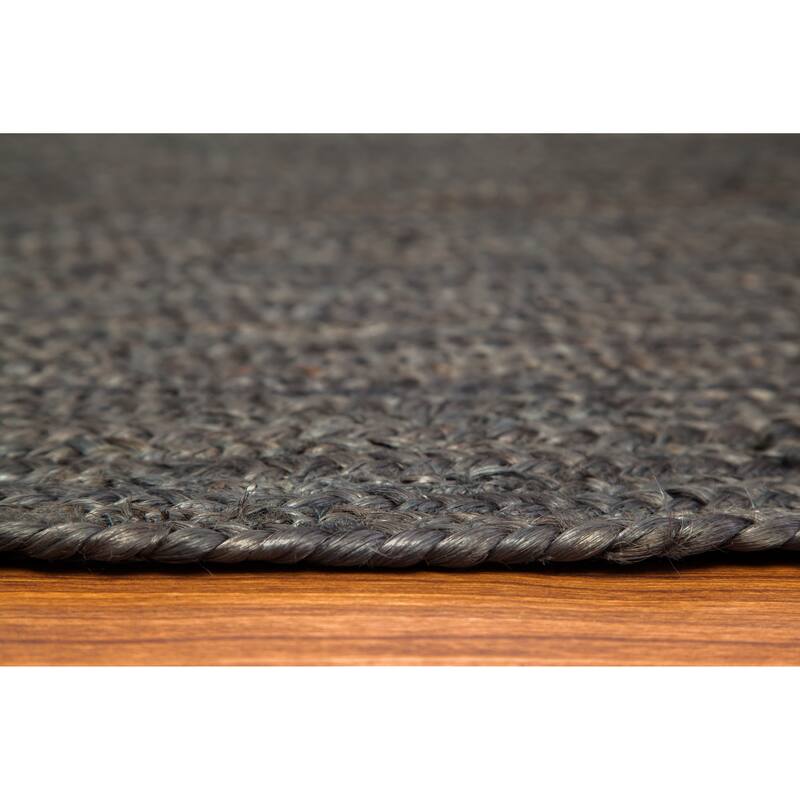 Jani Tara Braided Natural Jute Area Rug - Kerala Round Rug, 4-Feet, Durable, Superior Quality