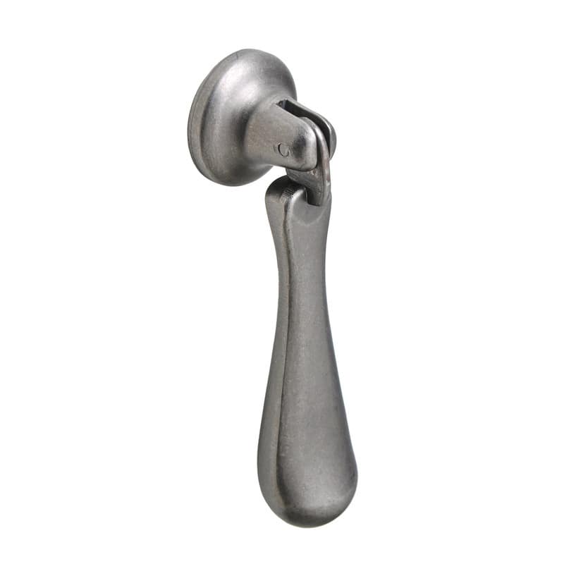 Utopia Alley Danbury Cabinet Ring Pull Knob - Vintage Cabinet Hardware with Hand Finished Pewter, Metal Drawer Pull Knobs 3.0"