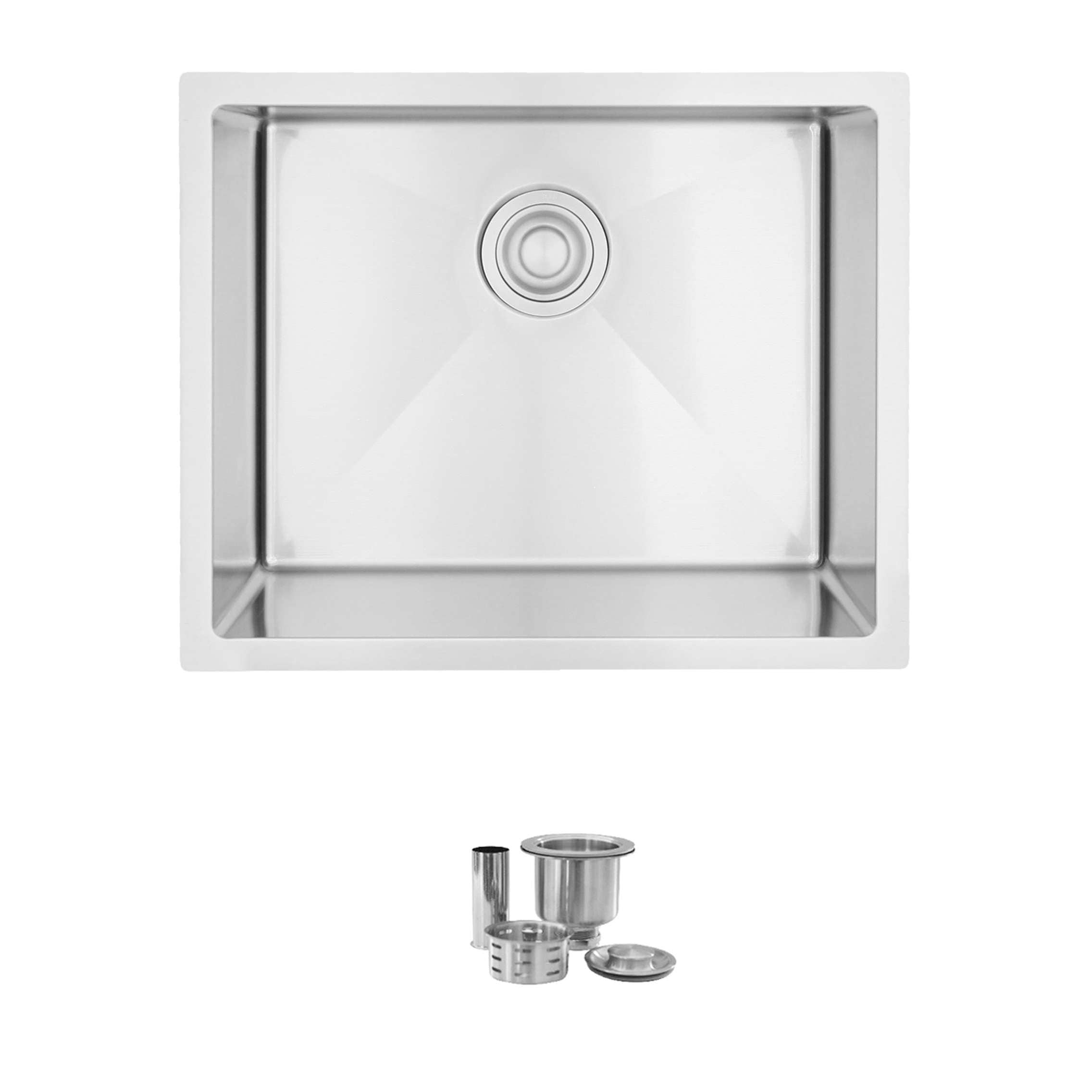 STYLISH 22 inch Stainless Steel Dual Mount Laundry Utility Sink