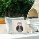 preview thumbnail 2 of 5, Stupell Patterned Owl Nursery Nature Animal Printed Outdoor Throw Pillow Design by Birgit Maria Kiennast