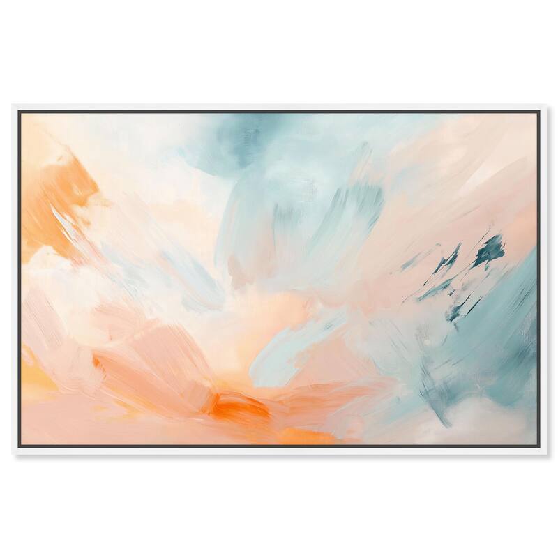 Sunrise Palette I Canvas by Art Remedy - White - 30" x 20"