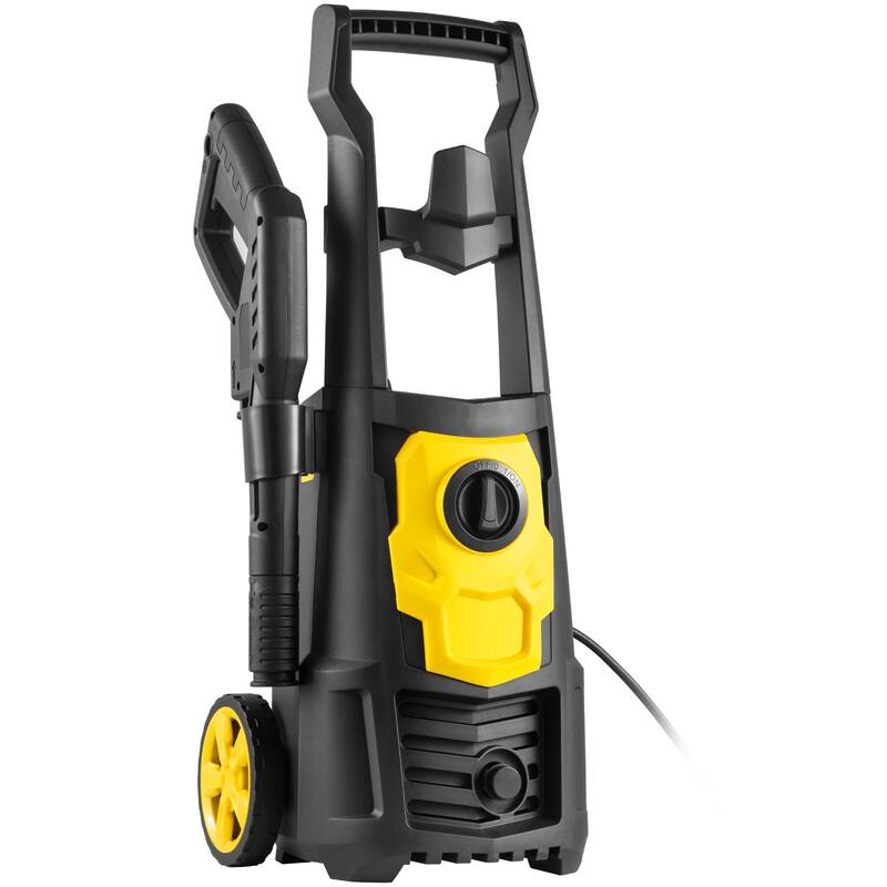Black-Yellow PP 2000PSI Electric Washer 1.76GPM with 5 Nozzles