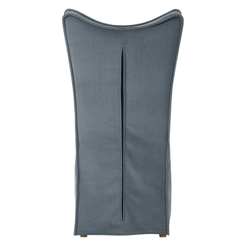 Uttermost Delroy Grey Armless Chair (Set of 2) Bed Bath & Beyond