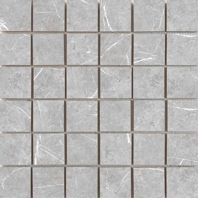 The Tile Life Opera 2x2 Porcelain Floor, Wall & Backsplash Tile - Grey - 4 x 4 Sample