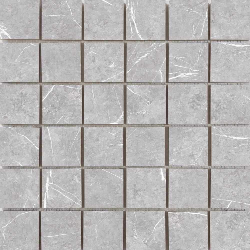 Opera 2x2 Pearl Matte Porcelain Grid Mosaic Tile - Floor, Wall & Backsplash