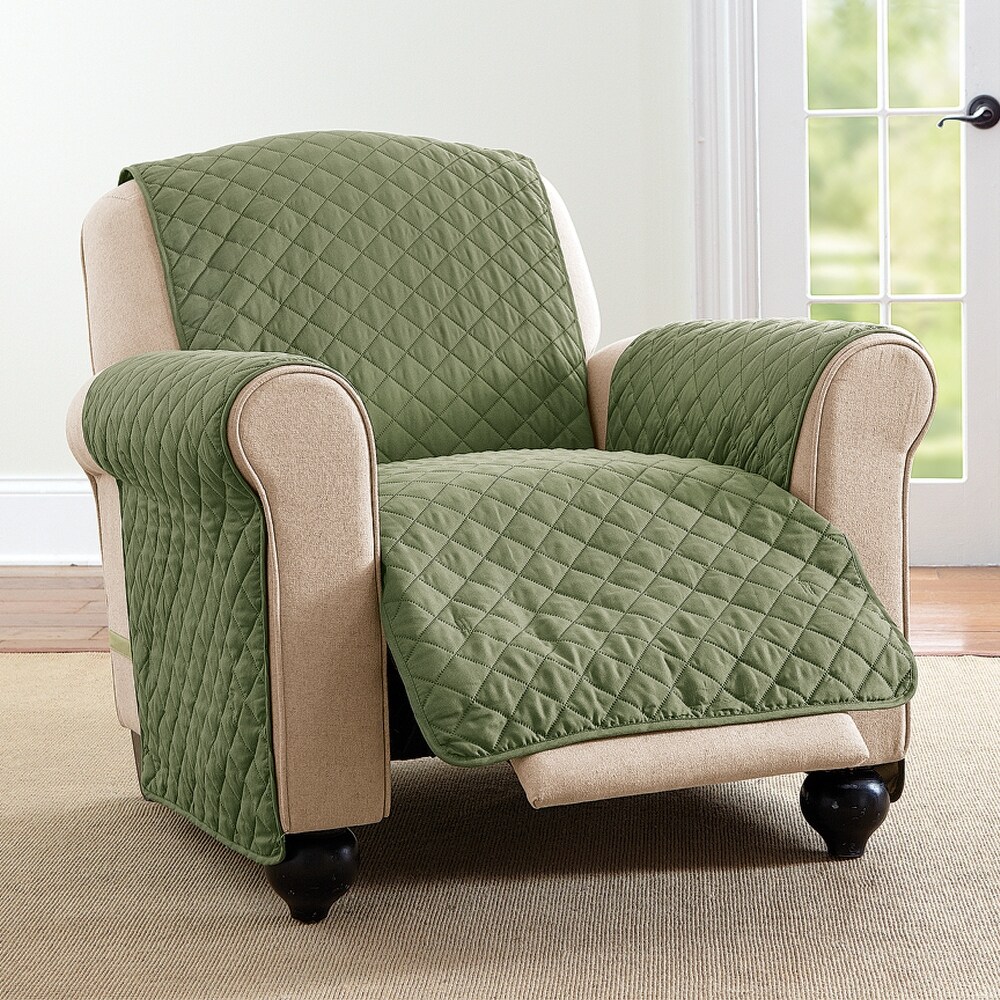 Green Recliner Chair Slipcovers Bed Bath Beyond