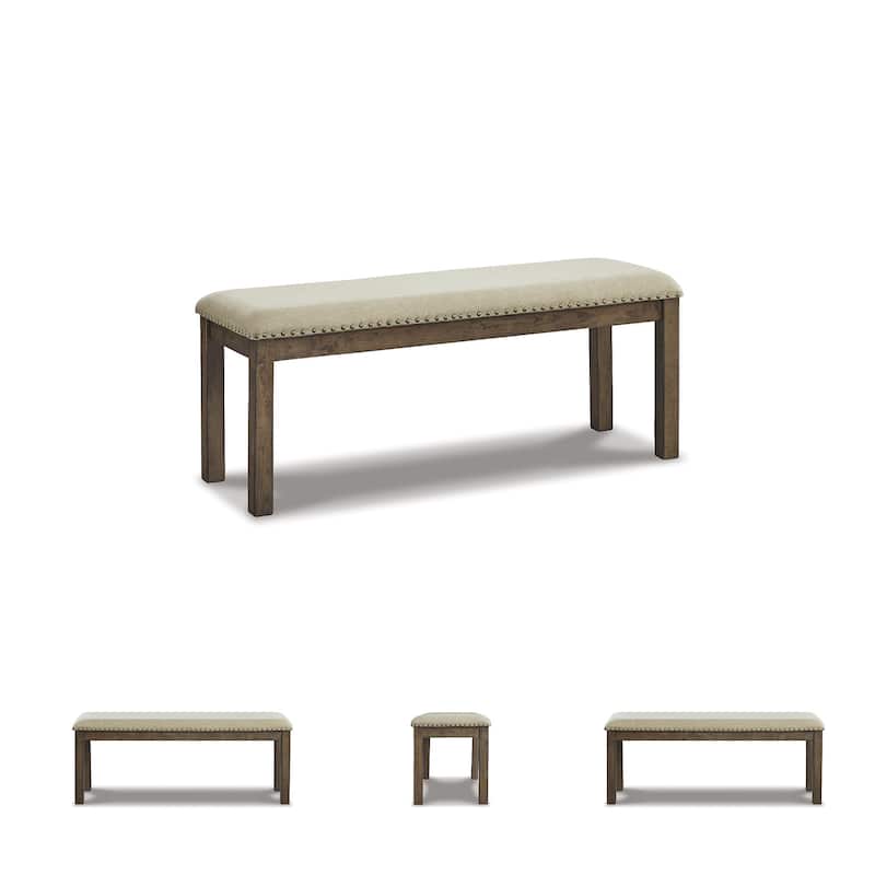 Moriville Upholstered Bench - Beige