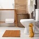 preview thumbnail 4 of 3, Golden Retriever Toilet Brush Holder and Brush Set - Toilet BrushHolder & Brush