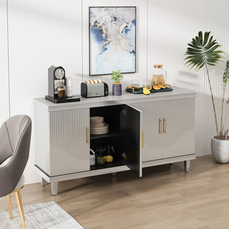 Freestanding Sideboard Storage Cabinet