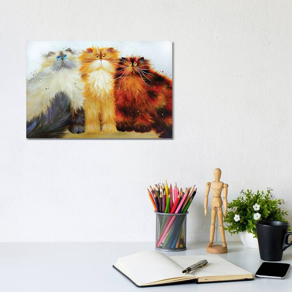 iCanvas "Miss Freeway Carwash And Parsley" by Kim Haskins Canvas Print