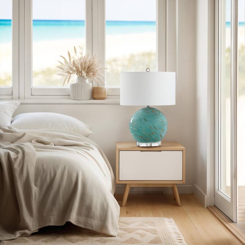 Everren Poppi 24.0" Height Table Lamps, Green