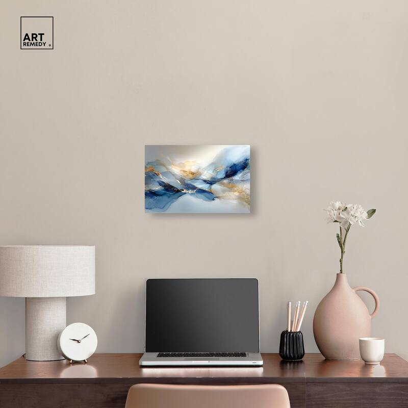 Postmodern Flow I Canvas by Art Remedy, Gallery Wrapped