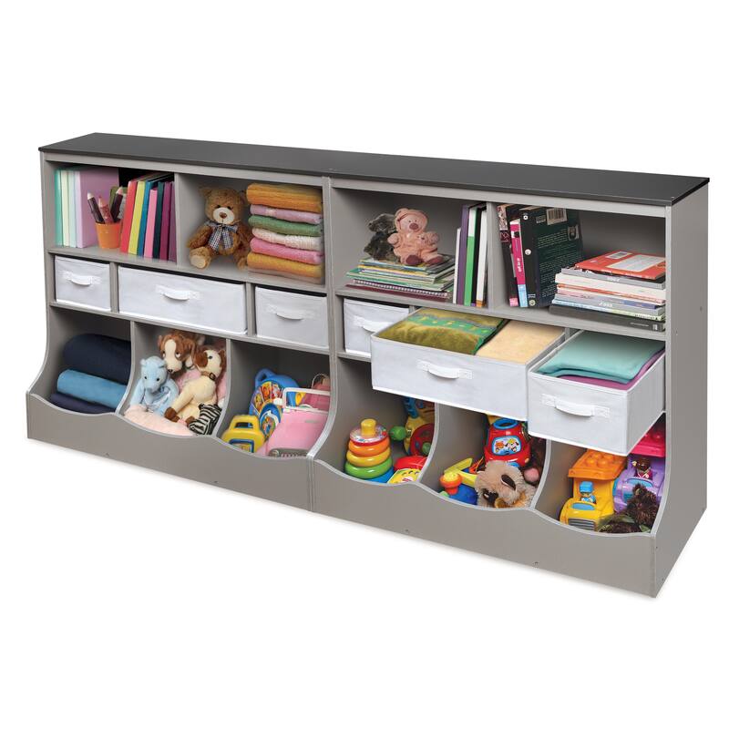 Taylor & Olive Lantana Combo Bin Storage Unit with Three Baskets