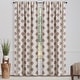 preview thumbnail 14 of 12, Chanasya Damask Room Darkening Window Curtain Panel Pair (Set of 2)