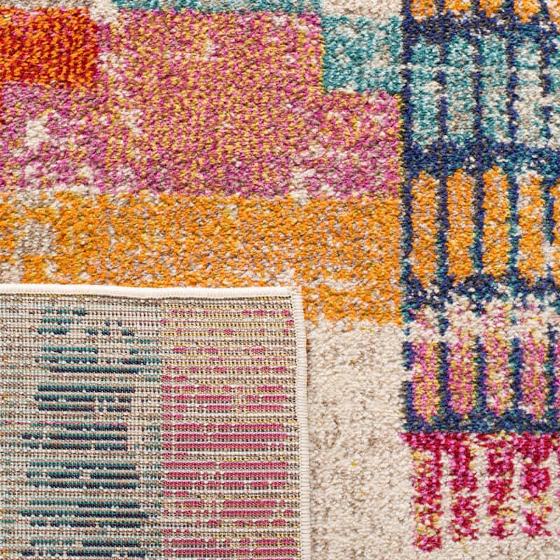 SAFAVIEH Madison Jocelyn Boho Distressed Rug