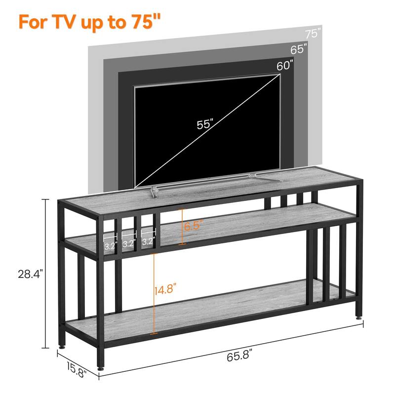 58"/65" TV Stand for TV up to 65/75 Inches