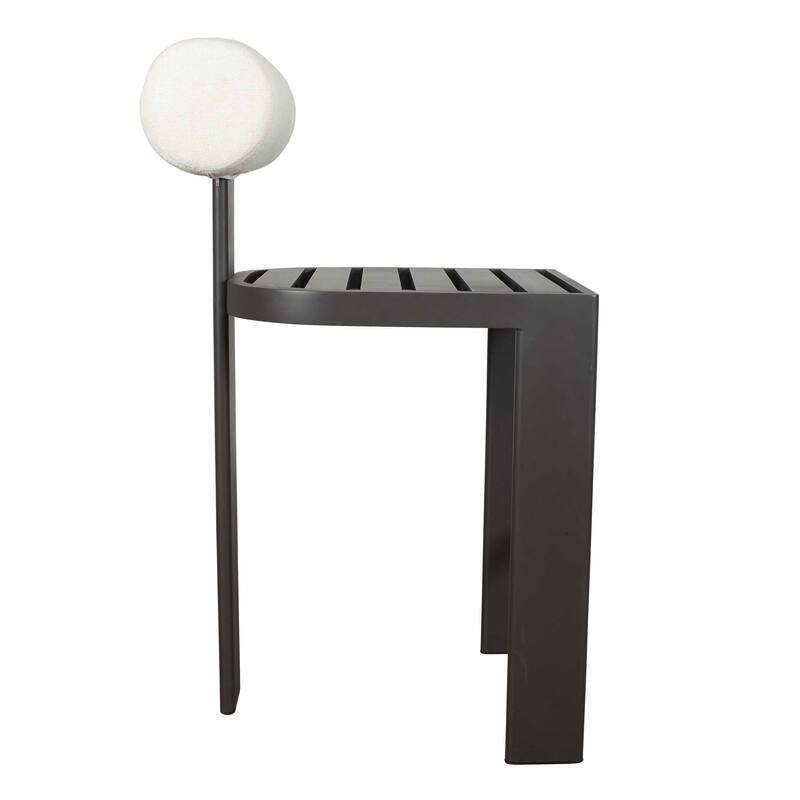 Uttermost Bolster Back Outdoor Stool