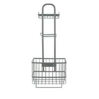 Bath Bliss Cottage Collection Deluxe Shower Caddy in Grey