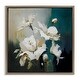 preview thumbnail 22 of 26, Stupell Painterly Daubed Flowers Framed Floater Canvas Wall Art Design By Svetlana Aleynikova 18 x 18 - Brown