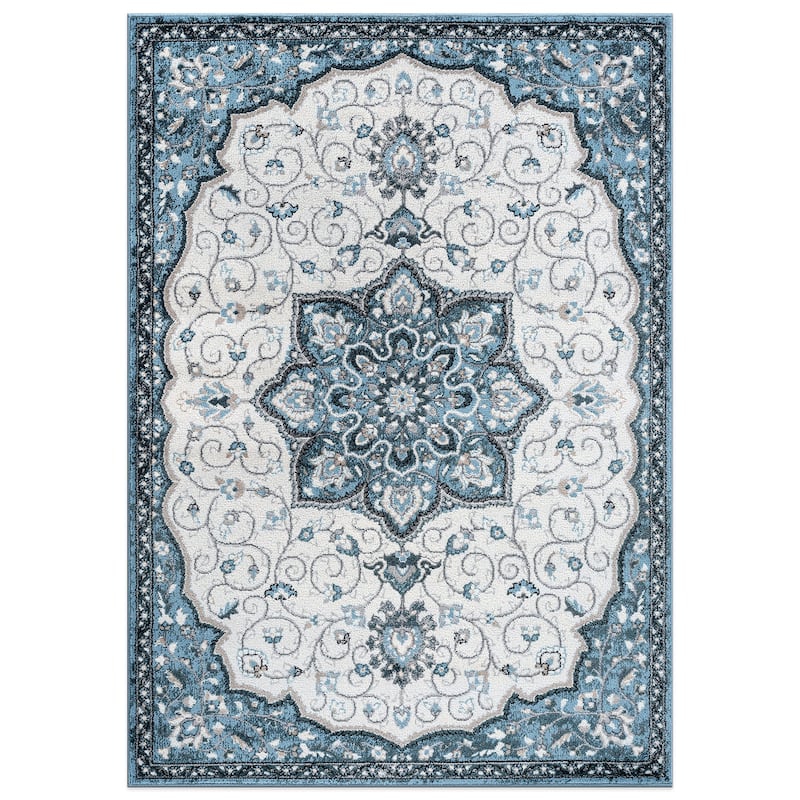 Traditional Medallion Area Rug